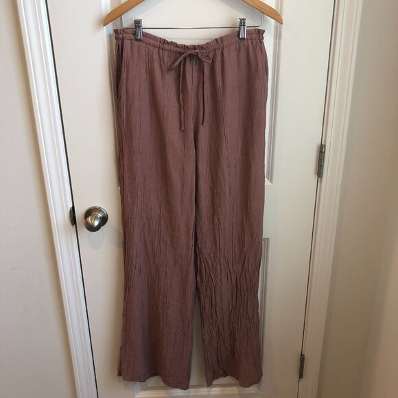 Zara Textured Weave Pants Women's Pants Medium - Picture 3 of 8